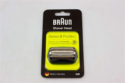 Scheerkop, Braun scheerapparaat & haar trimmer (32S)