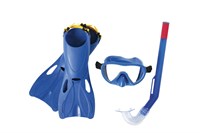 Snorkelset met flippers, Bestway zwembad