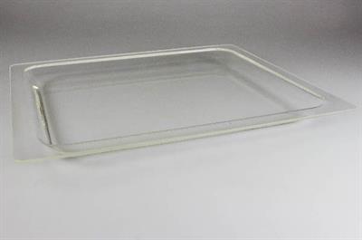 Glasplaat, Siemens magnetron - 18 mm x 380 mm x 320 mm (lichtgewicht ovenschaal)