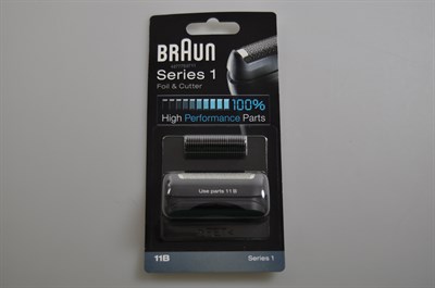 Scheerkop, Braun scheerapparaat & haar trimmer - Zwart (11B)