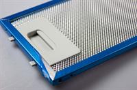 Metaalfilter, Silverline afzuigkap - 8 mm x 475 / 483 mm x 129 mm